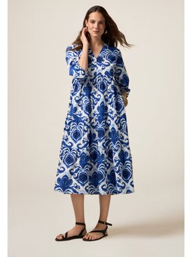 Oltre Oltre Vestito da giorno 7358R004881N0Z4 Blu A-Line Fit