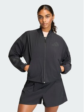 adidas adidas Kurtka bomber 159196 Czarny Loose Fit