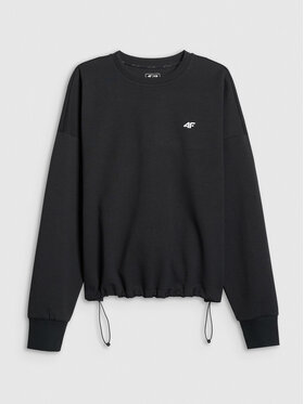 4F 4F Bluza FOB Czarny Loose Fit