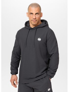 PITBULL PITBULL Bluza Pique Rockey Szary Regular Fit