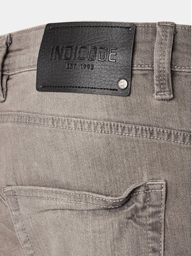 INDICODE Jeans Kratke Hlače Kaden 70-100 Siva Regular Fit