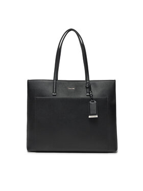 Calvin Klein Calvin Klein Borsetta Ck Must Medium Shopper_Caviar K60K613086 Nero