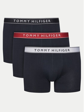 Tommy Hilfiger Tommy Hilfiger Súprava 3 kusov boxeriek UM0UM03457 Tmavomodrá
