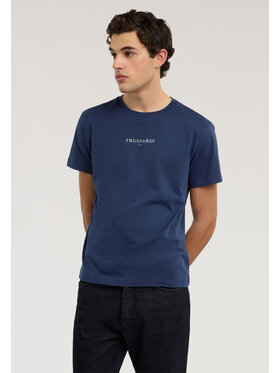 Trussardi Trussardi T-Shirt G0308000134N034 Niebieski jasny Regular Fit
