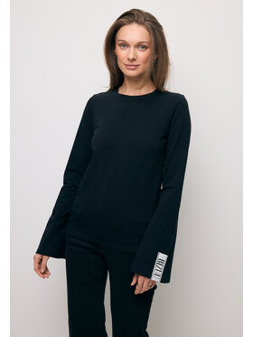 BIZUU BIZUU Bluzka BELUNNA Czarny Standard Fit