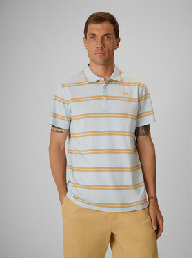 4F 4F Polo LAKESIDE ESCAPE Ανοιχτό μπλε Regular Fit