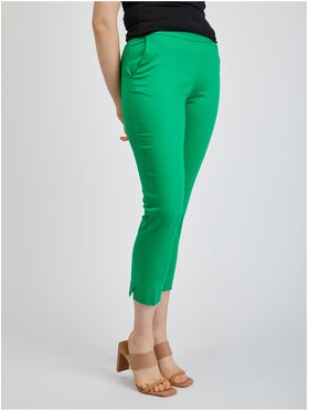 Orsay Orsay Spodnie damskie 356247867000__40 Zielony Regular Fit