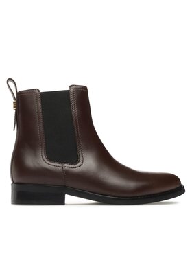 Coach Coach Челсі Maeve Lth Bootie CN143 Коричневий