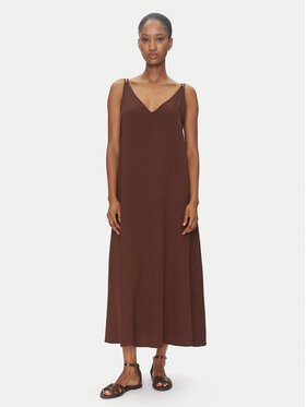 ViCOLO ViCOLO Sommerkleid TD0758 Braun Regular Fit