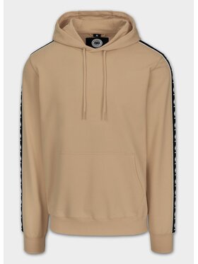 PITBULL PITBULL Bluza męska z kapturem TAPE NUGGET M Beżowy Regular Fit