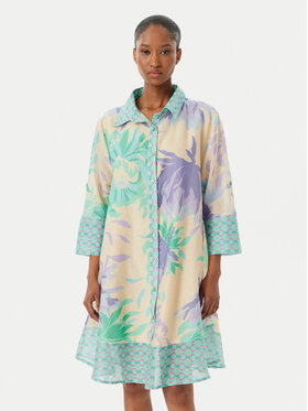 Iconique Iconique Rochie tip cămașă Madeira IC26-062 Colorat Relaxed Fit