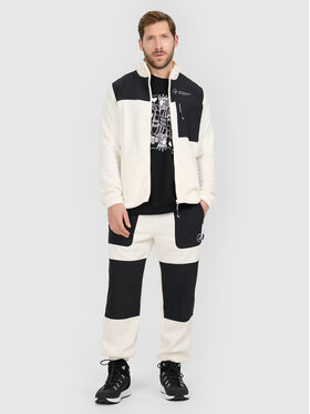 4F 4F Joggery APRES SKI Kremowy Regular Fit