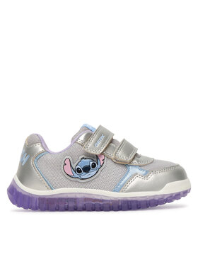 Geox Geox Sneakersy B Lightyloo Girl B6561C 0AJAS C1316 Stříbrná