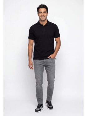 Pako Lorente Pako Lorente Polo B24WH-TX-001 Czarny Regular Fit