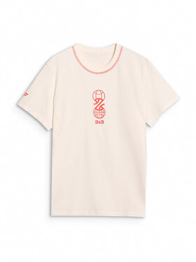 4F 4F T-Shirt BASKET Biały Regular Fit