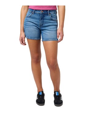 Wrangler Wrangler Szorty jeansowe 112351037 Niebieski Relaxed Fit
