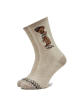 Polo Ralph Lauren Polo Ralph Lauren Чорапи дълги дамски 455923583001 Кафяв