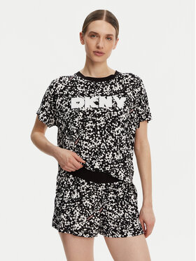 DKNY DKNY Pyžamo YI80044 Černá Regular Fit