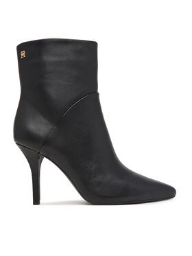 Tommy Hilfiger Tommy Hilfiger Botine High Heel Clean Ankle Boot FW0FW09624 Negru