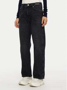 Tommy Jeans Tommy Jeans Traperice Betsy DW0DW19739 Crna Wide Leg