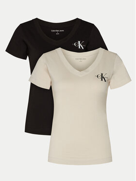 Calvin Klein Jeans Calvin Klein Jeans 2er-Set T-Shirts J20J223447 Bunt Regular Fit