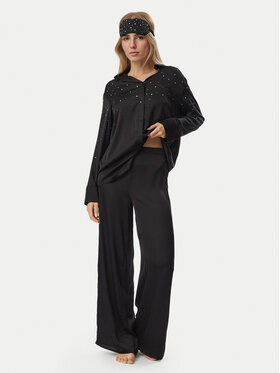 Guess Guess Пижама O6BX05 W3508 Черен Regular Fit