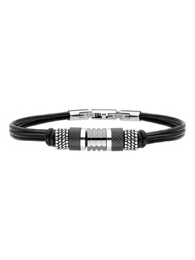 Manoki Manoki Bransoletka BA1175B Czarny