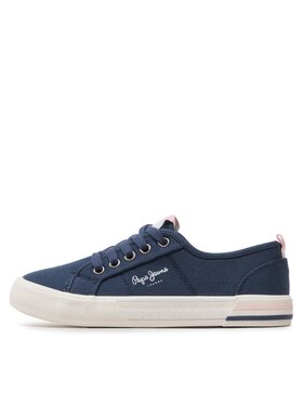 Pepe Jeans Tenisice Brady Basic G PGS30561 Tamnoplava