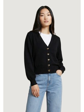 Morgan De Toi Morgan De Toi Cardigan 261-MLIKE Nero Casual Fit