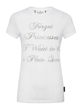 PHILIPP PLEIN PHILIPP PLEIN T-Shirt 2995 Biały Regular Fit