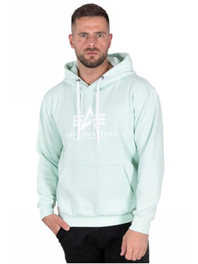 Alpha Industries Alpha Industries Bluza AI.178312-43 Zielony Basic Fit