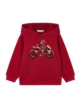 Mayoral Mayoral Felpa 4407 Rosso Regular Fit