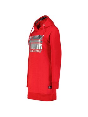 Geographical Norway Geographical Norway Tunika WW4561F/GNO-RED Czerwony Regular Fit