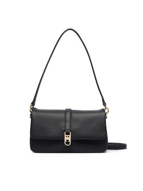 Tommy Hilfiger Tommy Hilfiger Geantă Th Libre Conv Flap Crossover AW0AW19195 Negru