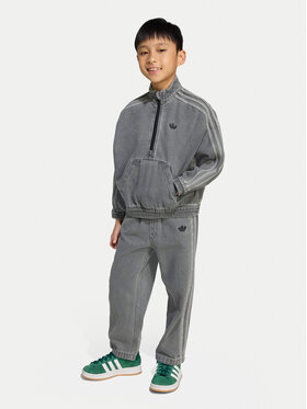 adidas adidas Dres Denim JY3546 Szary Regular Fit