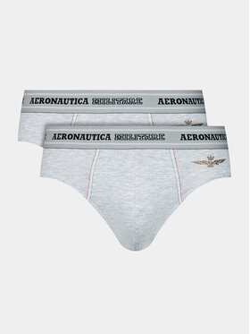 Aeronautica Militare Aeronautica Militare Sada 2 kusů slipů AM1USL002 Šedá