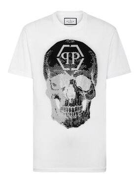 PHILIPP PLEIN PHILIPP PLEIN T-shirt 3043 Bianco Regular Fit