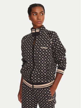 Guess Guess Bluza V5YQ03 KB212 Czarny Regular Fit