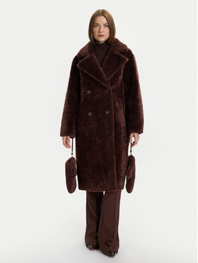 Rinascimento Rinascimento Kožuch CFC0122221003 Hnedá Regular Fit