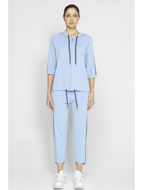 Deni Cler Milano Deni Cler Milano Bluza T-DC-W404-E2-20-50-1 Niebieski Regular Fit