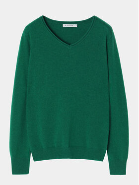 Tatuum Tatuum Sweater Kaszmir T2321.096 Zöld Regular Fit