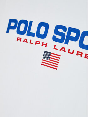 Polo Ralph Lauren Majica Ss Cn 323837629002 Bela Regular Fit