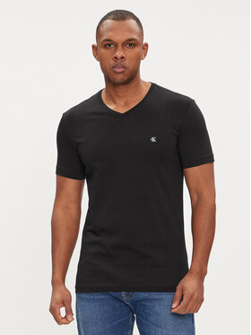 Calvin Klein Jeans Calvin Klein Jeans Tričko Embro Badge J30J325212 Čierna Slim Fit