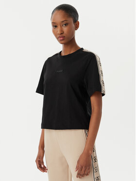 Guess Guess T-shirt V3RI08 I3Z14 Nero Relaxed Fit