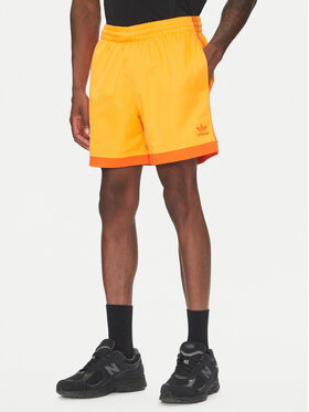 adidas adidas Sportovní kraťasy Mock Eyelet JP1103 Žlutá Regular Fit