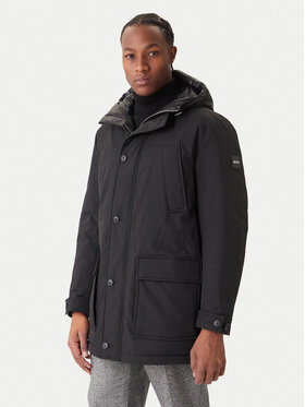 BOSS BOSS Kurtka puchowa H-Detoni 50540472 Czarny Regular Fit
