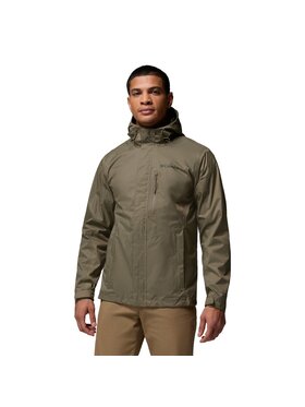 Columbia Columbia Kurtka przeciwdeszczowa Pouring Adventure III Jacket 2117171397 Zielony Regular Fit