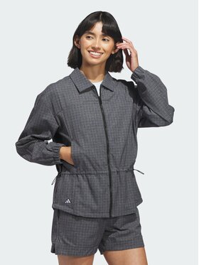 adidas adidas Wiatrówka 162354 Czarny Loose Fit