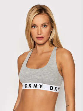DKNY DKNY Podprsenkový top DK4519 Šedá