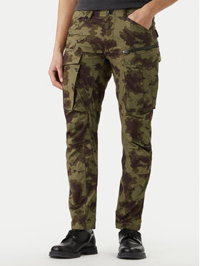 G-Star Raw G-Star Raw Bavlnené nohavice Rovic D02190-D553 Zelená Regular Fit